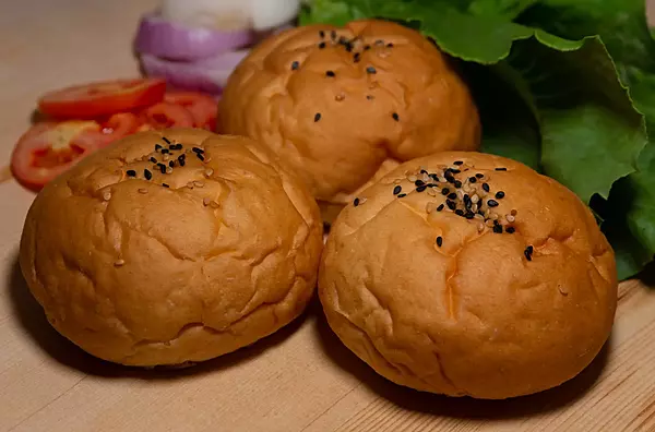 Burger Buns (pack of 3) - Gourmestan