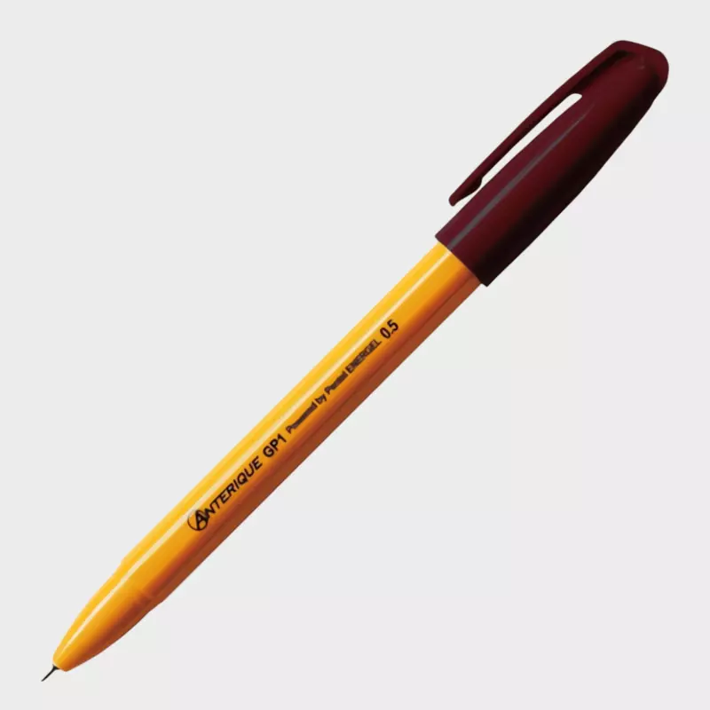 Anterique | Gel Pen | 0.5mm | Black Ink | GP1-5MR