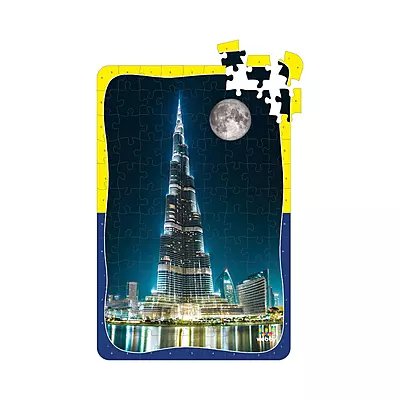 Burj Khalifa Wooden Puzzle 108 Pcs