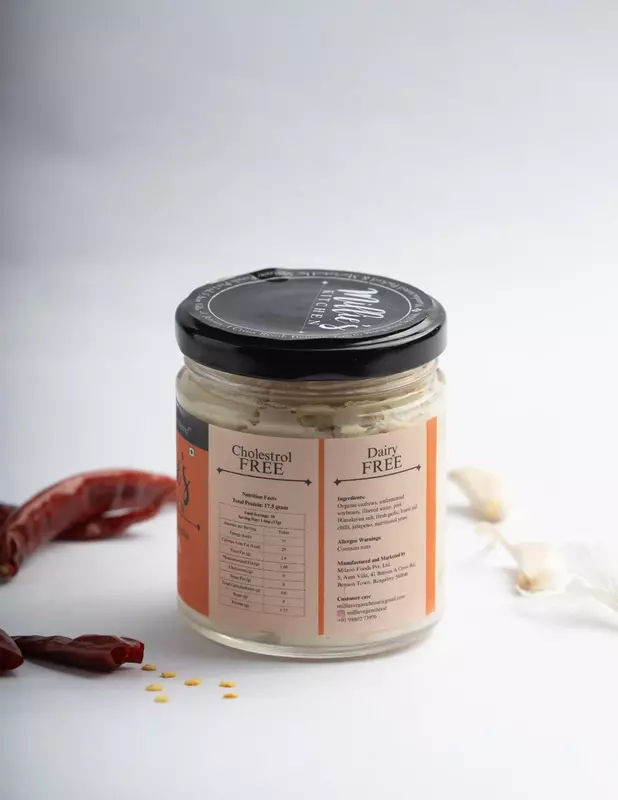 Burnt Red Chili and Garlic Soft Cheese - Millies Kitchen