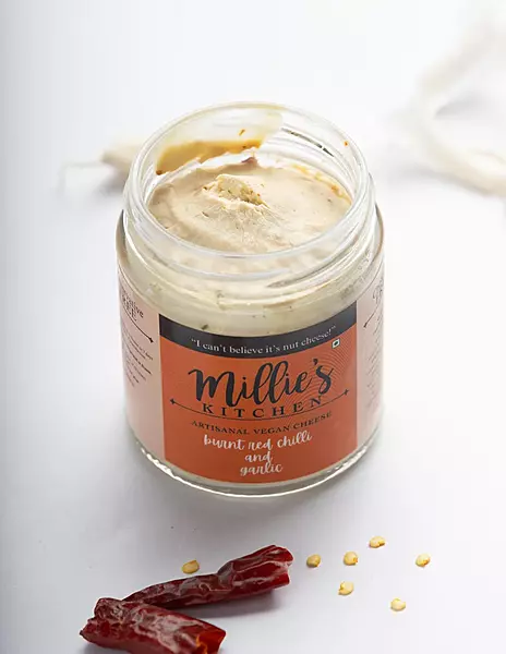 Burnt Red Chili and Garlic Soft Cheese - Millies Kitchen