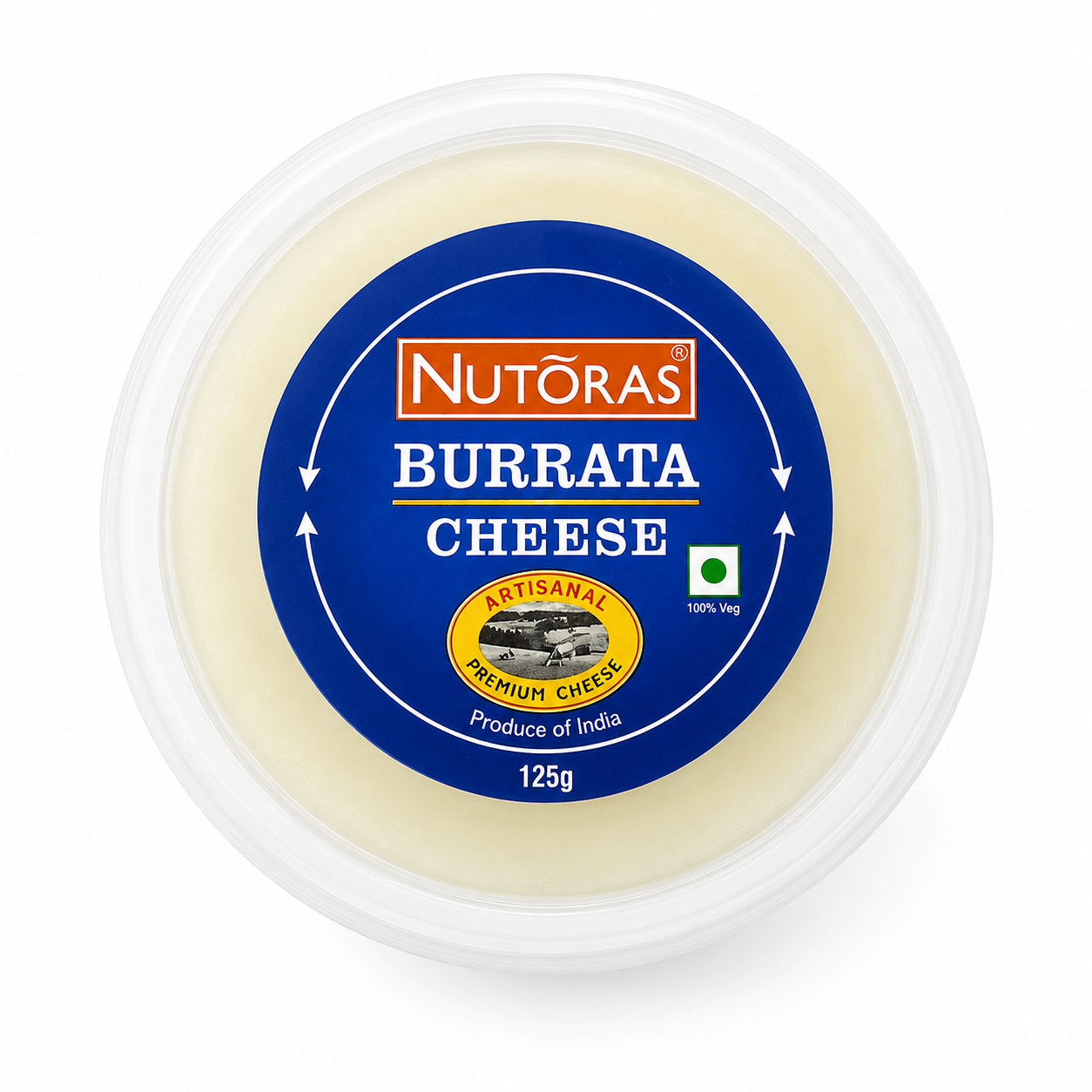 Nutoras Fresh Burrata Cheese 125G