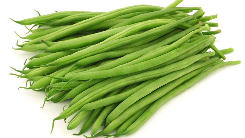 Farm-fresh bush beans