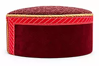 Maroon Bushahri Topi – Traditional Himachali Craft