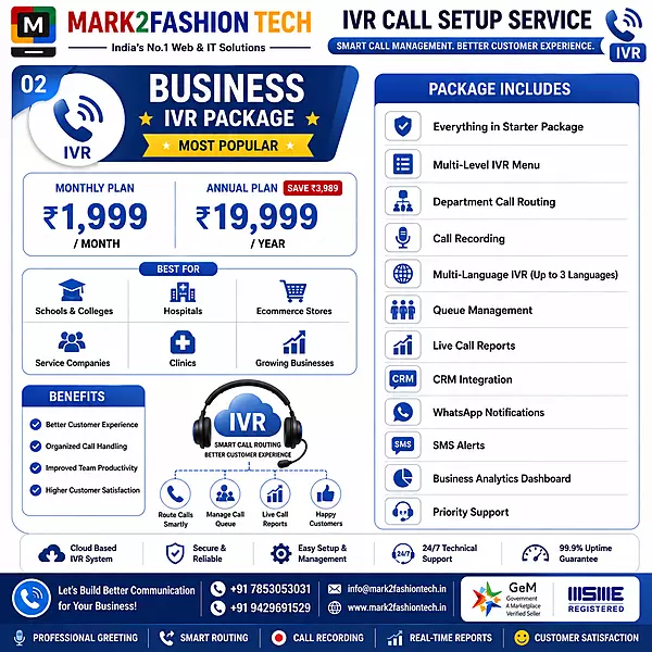 Business IVR Package