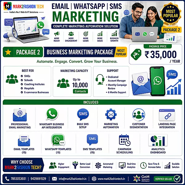 Business Marketing Package (Most Popular)