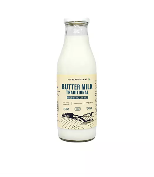 A2 Cow Butter Milk (Chaach) 500 ml