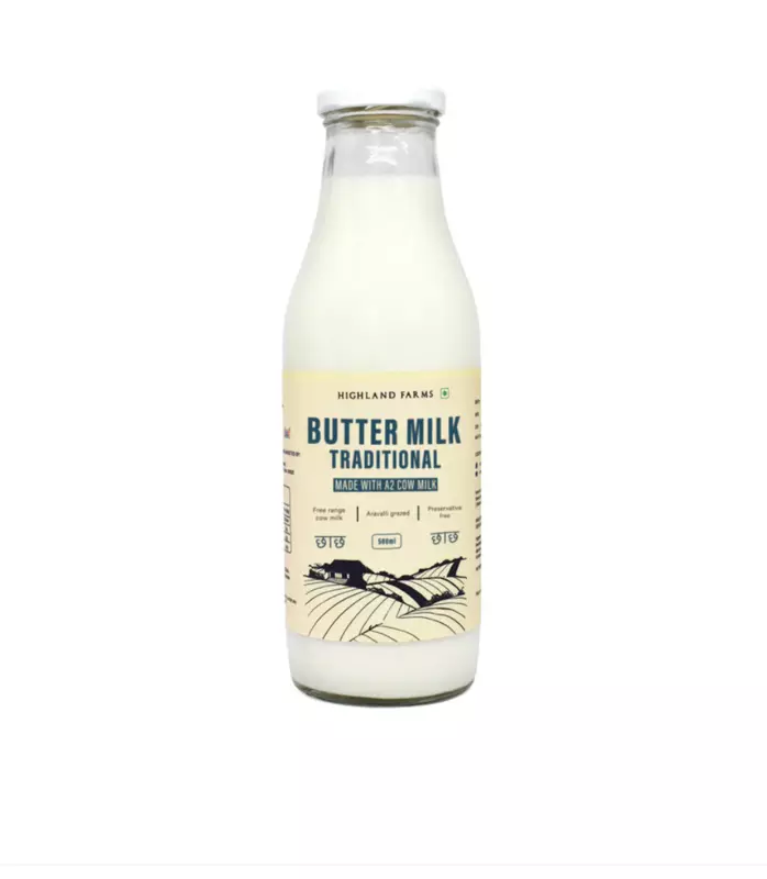 A2 Cow Butter Milk (Chaach) 500 ml