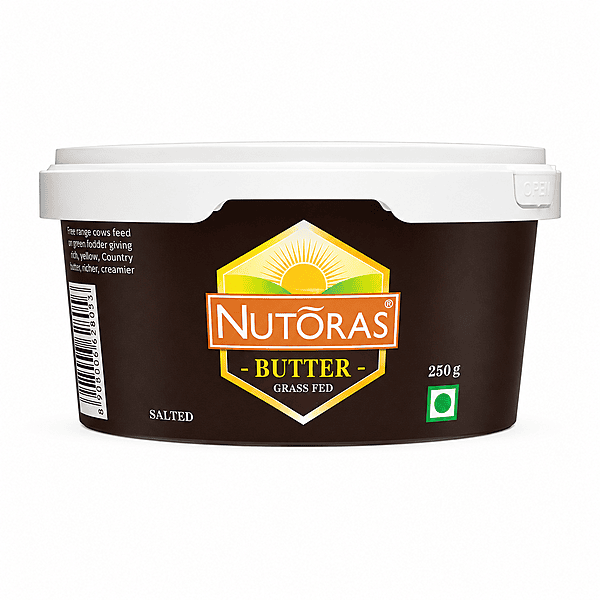 Nutoras English Country Butter - Grass Fed 250G