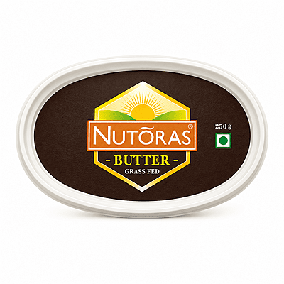 Nutoras English Country Butter - Grass Fed 250G