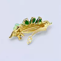 Butterfly Gemstone Barrette