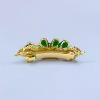 Butterfly Gemstone Barrette