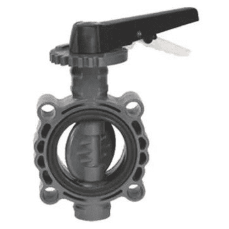 Butterfly Valve, 90 mm, 3" Inch, PN10, Agriculture PVC Fittings