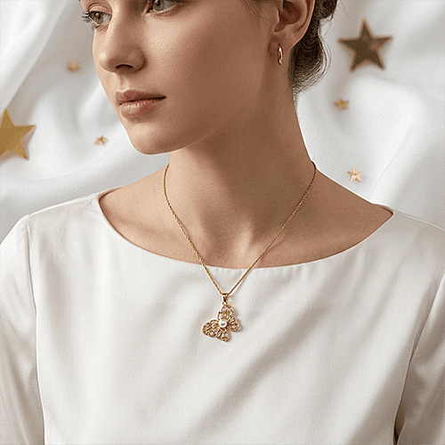Dazzling Butterfly Necklace
