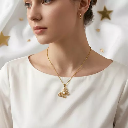 Dazzling Butterfly Necklace