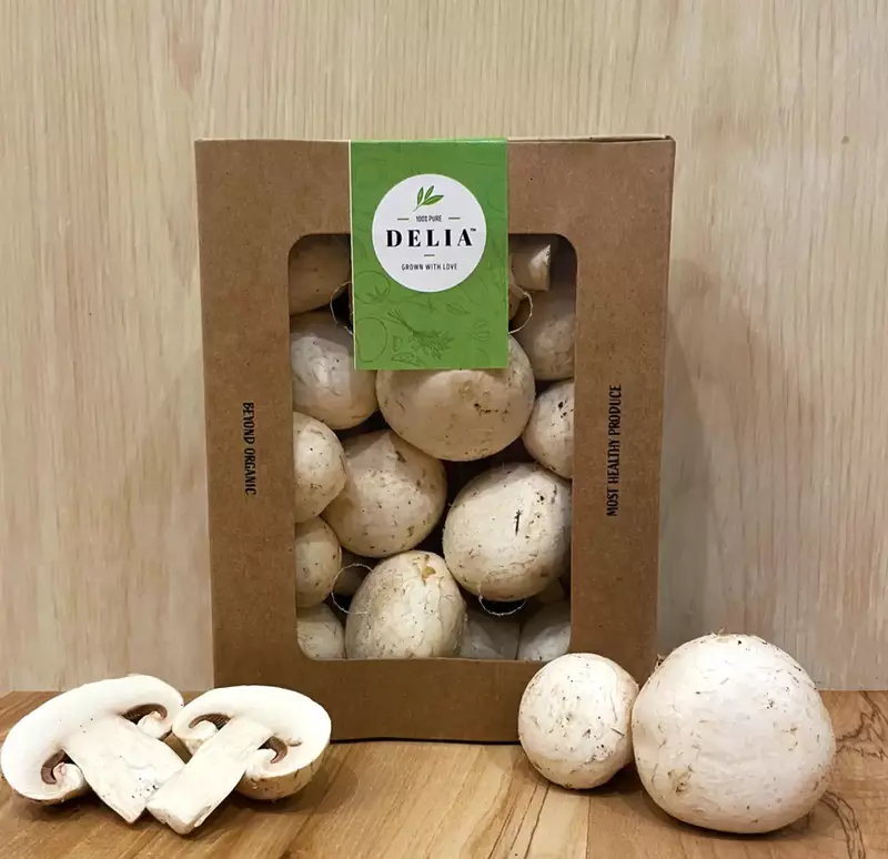 Button Mushroom 200 gms - Delia