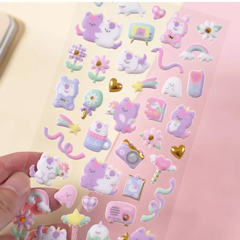 Kawaii Fluffy pet stickers