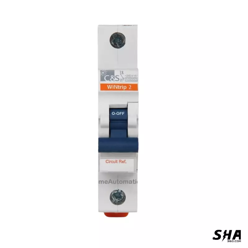 C&S Electric MCB 20A Single Pole (1-Pole) 10kA B Curve (CSMBS1B20) - Sha360