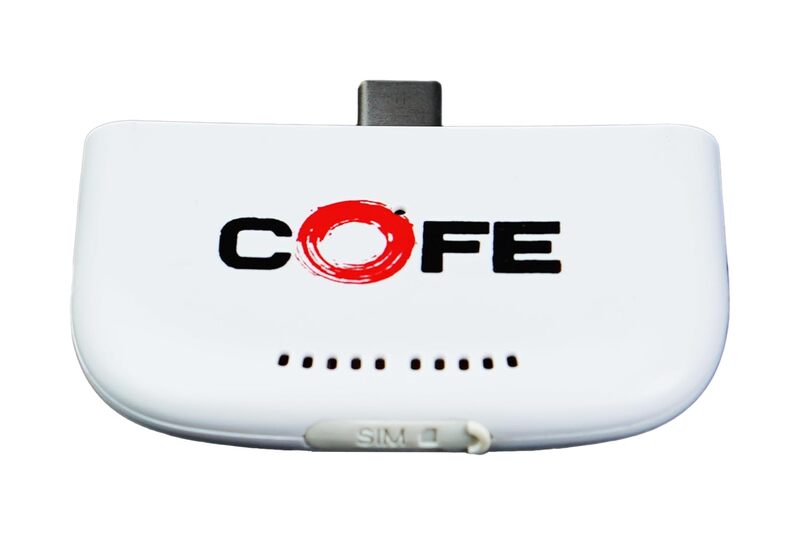 COFE 4G Wireless Dongle with All Sim Support, High Speed 4G WiFi Dongle Data Card  (White)