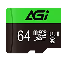 AGI Choice microSD C10 / U1,TF138-64 GB
