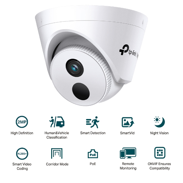 TP-Link 2MP IR Turret Network Camera (C420I)
