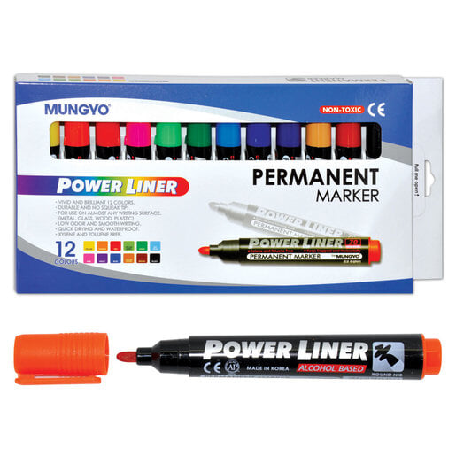 MUNGYO PE 12 MARKER SET MUNGYO PE 12 MARKER SET