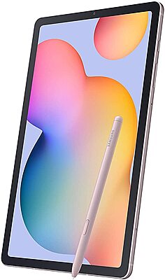 Samsung Galaxy Tab S6 Lite 10.4", 64GB WiFi Tablet Chiffon Rose - SM-P610NZIAXAR - S Pen