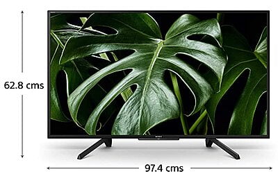 Sony Bravia 108 cm (43 inches) Full HD LED Smart TV KLV-43W672G (Black)