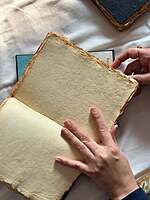 Handmade Vintage Journal- A timeless treasure of memoriess