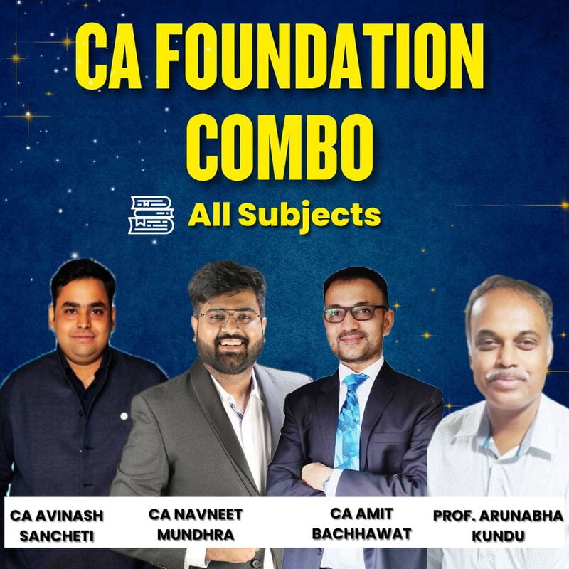 CA Foundation Combo by Navin Classes CA Foundation Combo by Navin Classes