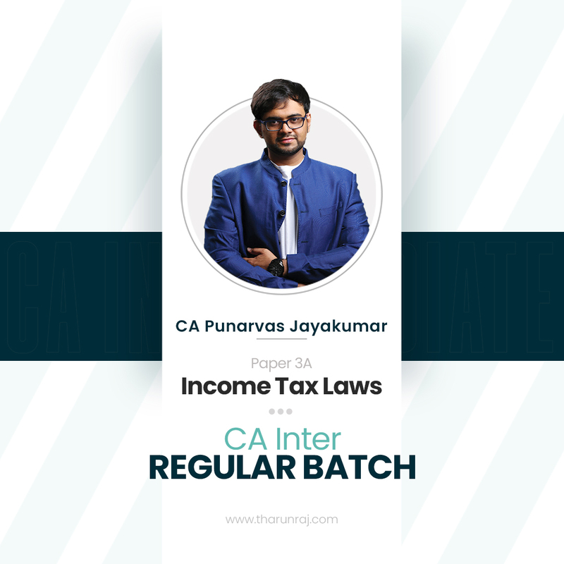 CA Inter Income Tax Law Regular