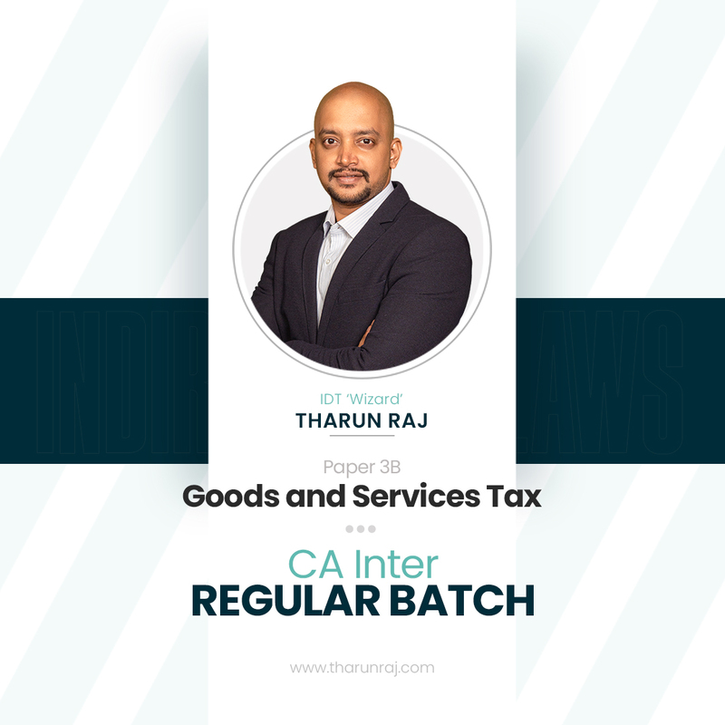 CA Inter GST Regular Batch