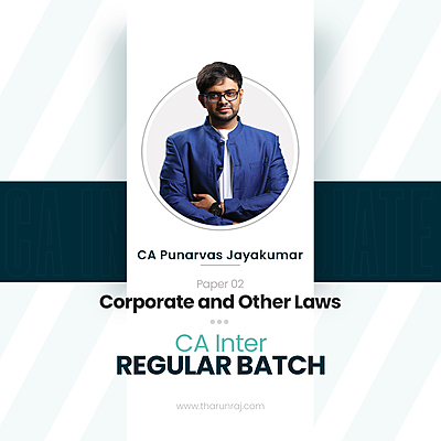 CA Inter Law Regular Batch