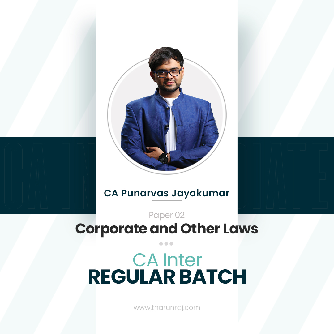 CA Inter Law Regular Batch