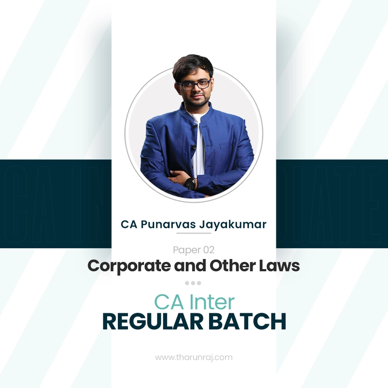 CA Inter Law Regular Batch
