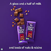 CADBURY DAIRY MILK FRUIT & NUT 75G