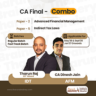 CA Final AFM & IDT Combo