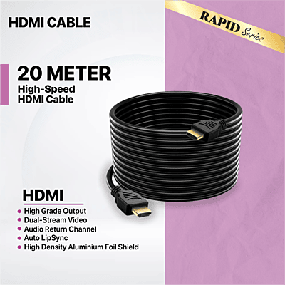 HDMI CABLE ZEBION RAPID-20M HDMI CABLE ZEBION RAPID-20M