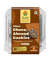 Millet Choco-Almond Cookies - 200 g | Gluten Free