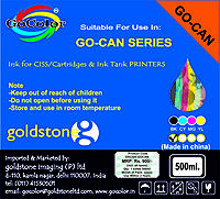 CANON BLACK REFILL INKJET PRINTERS 500ML INK