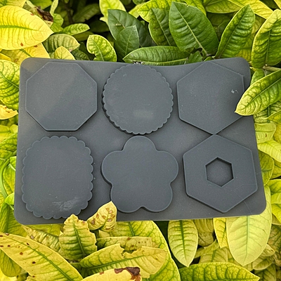 Silicon Mold Hanging 6 Shapes - 6 Cavity