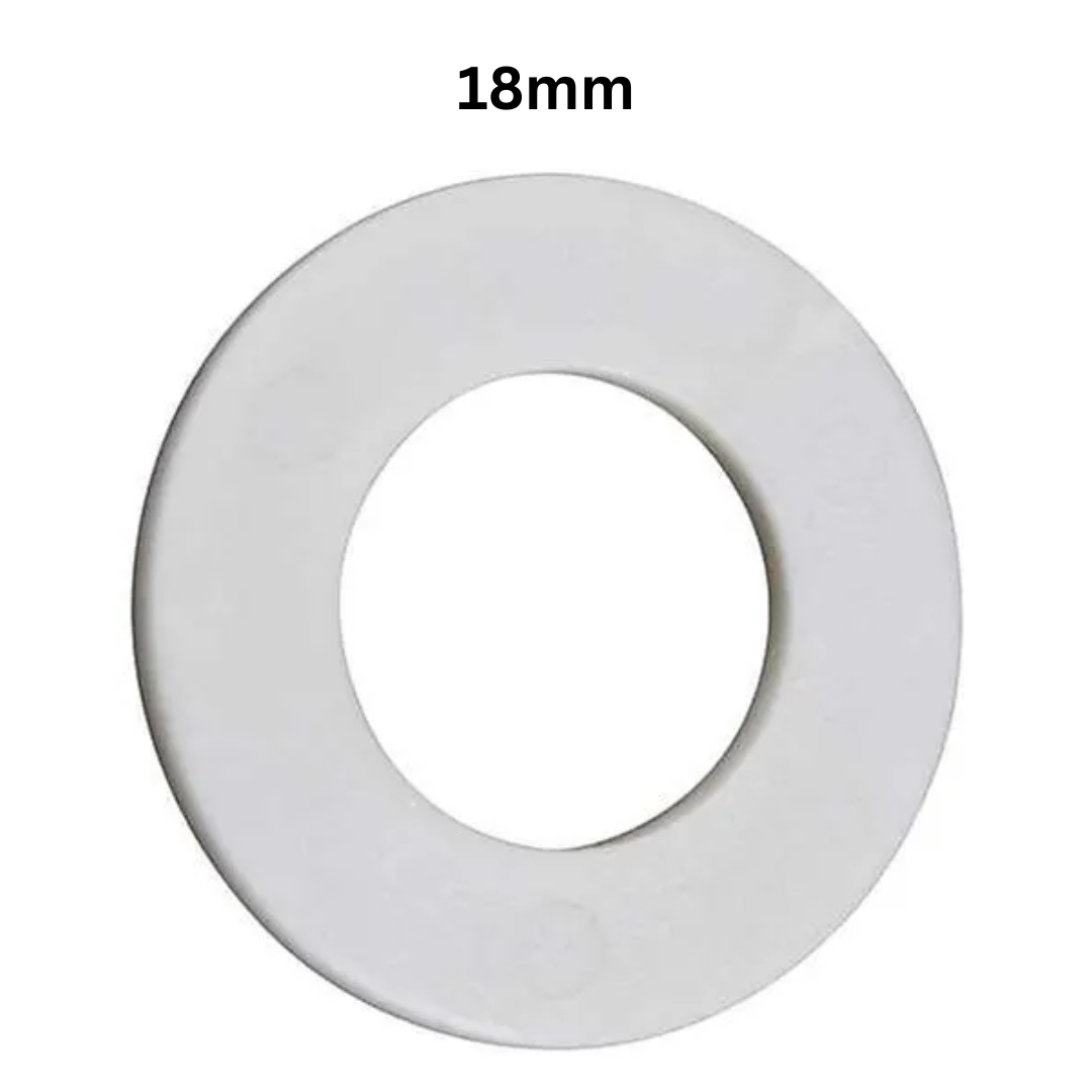 18MM WASHER Foam Wad WHITE For Dropper Cap