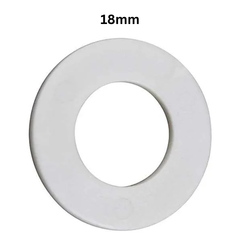 18MM WASHER Foam Wad WHITE For Dropper Cap