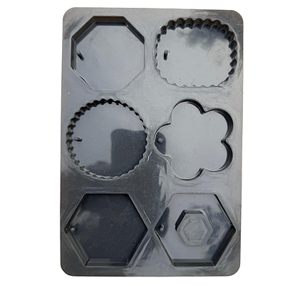 Silicon Mold Hanging 6 Shapes - 6 Cavity