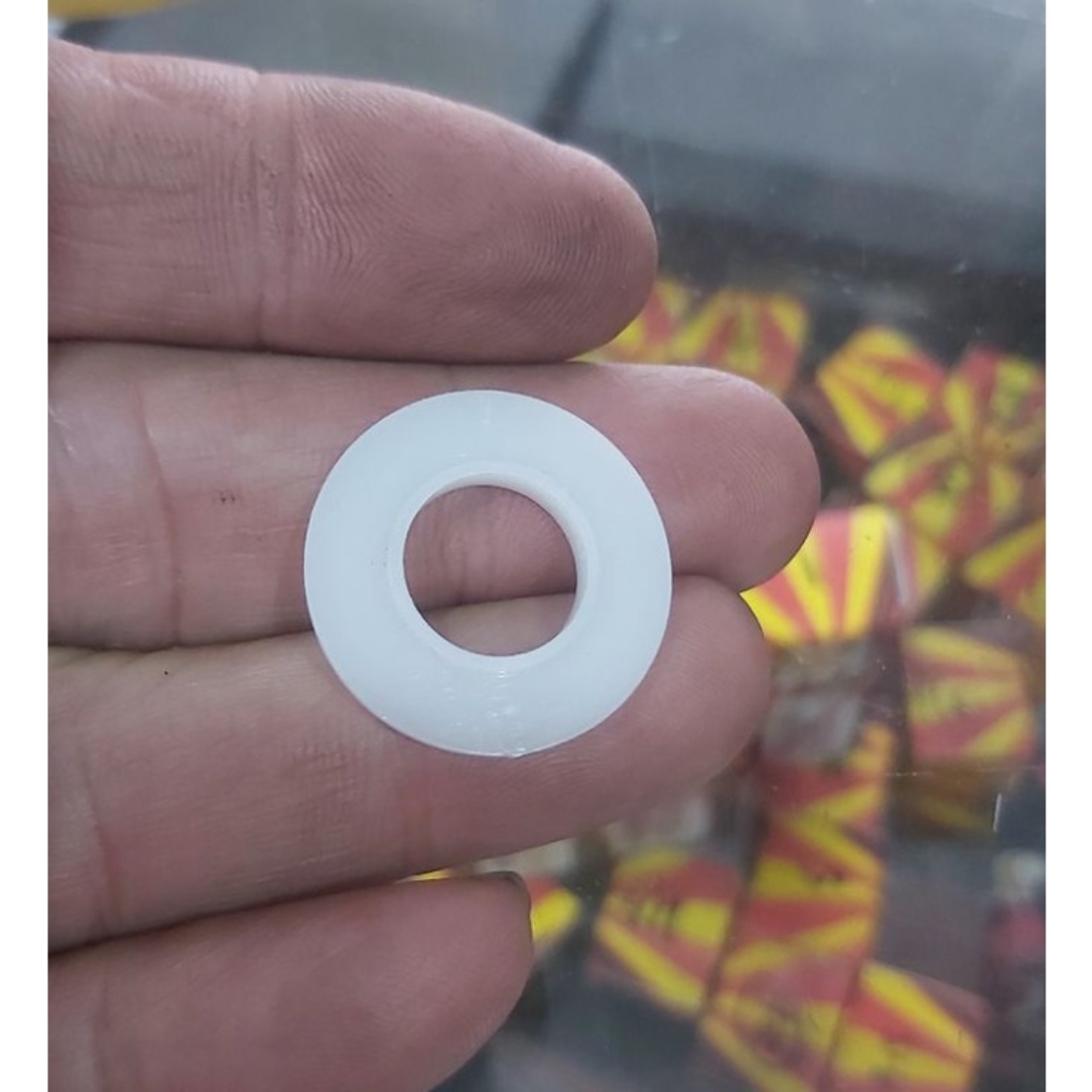 18MM WASHER Foam Wad WHITE For Dropper Cap 18MM WASHER Foam Wad WHITE For Dropper Cap