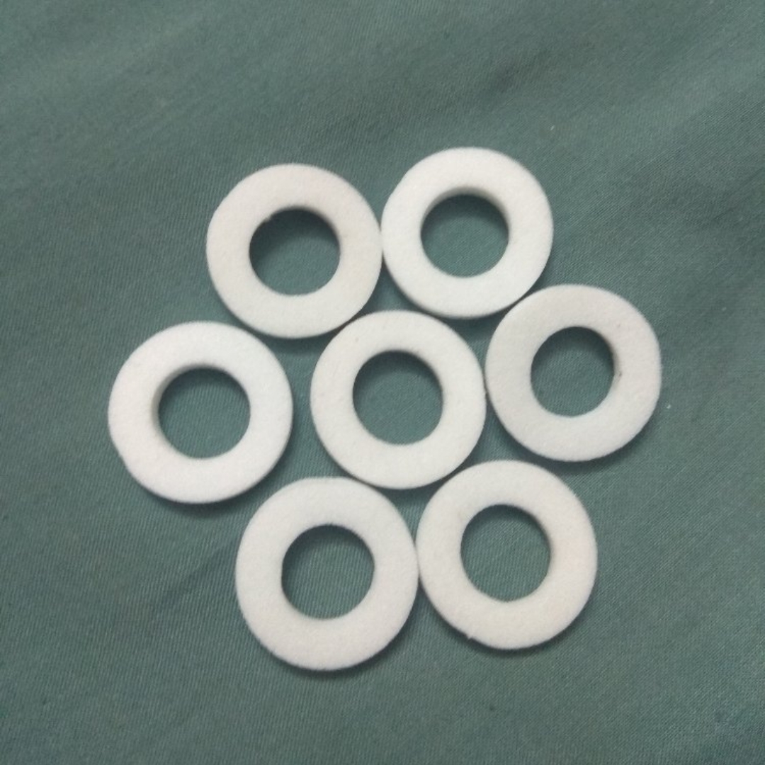 18MM WASHER Foam Wad WHITE For Dropper Cap 18MM WASHER Foam Wad WHITE For Dropper Cap