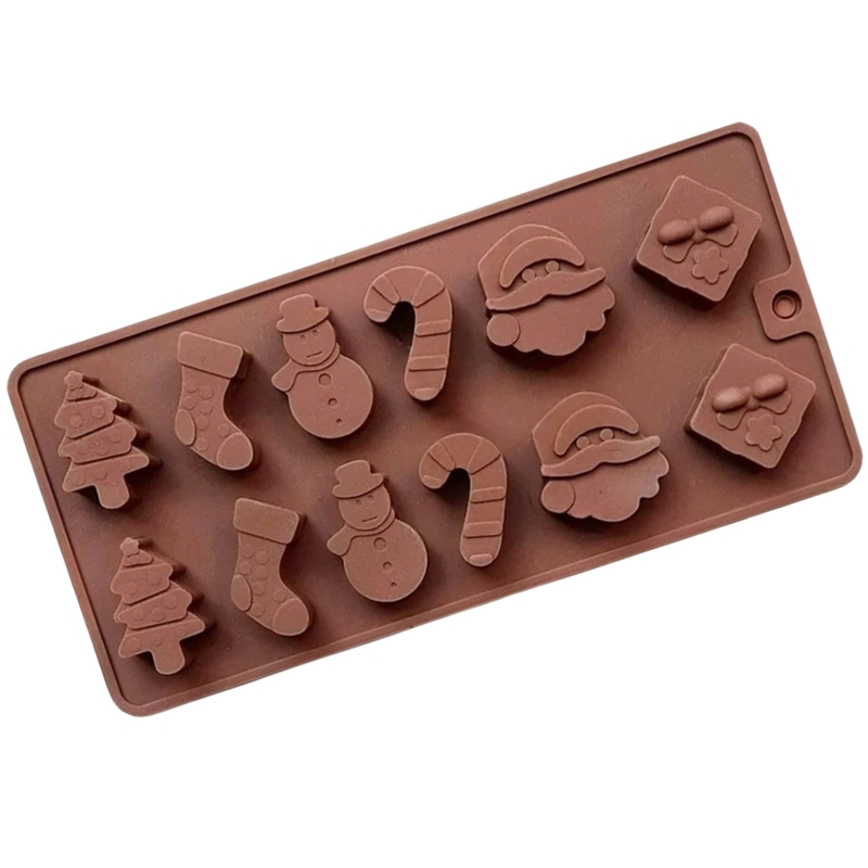 Silicon Mold Christmas Theme - 12 Cavity - 05-15g