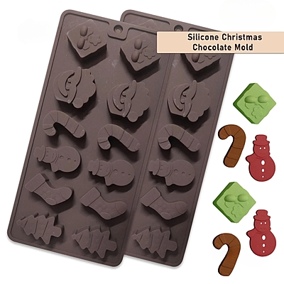 Silicon Mold Christmas Theme - 12 Cavity - 05-15g