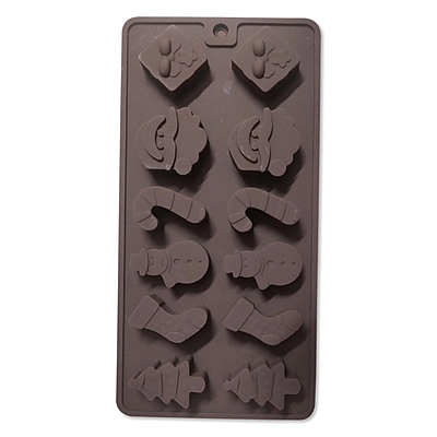 Silicon Mold Christmas Theme - 12 Cavity - 05-15g