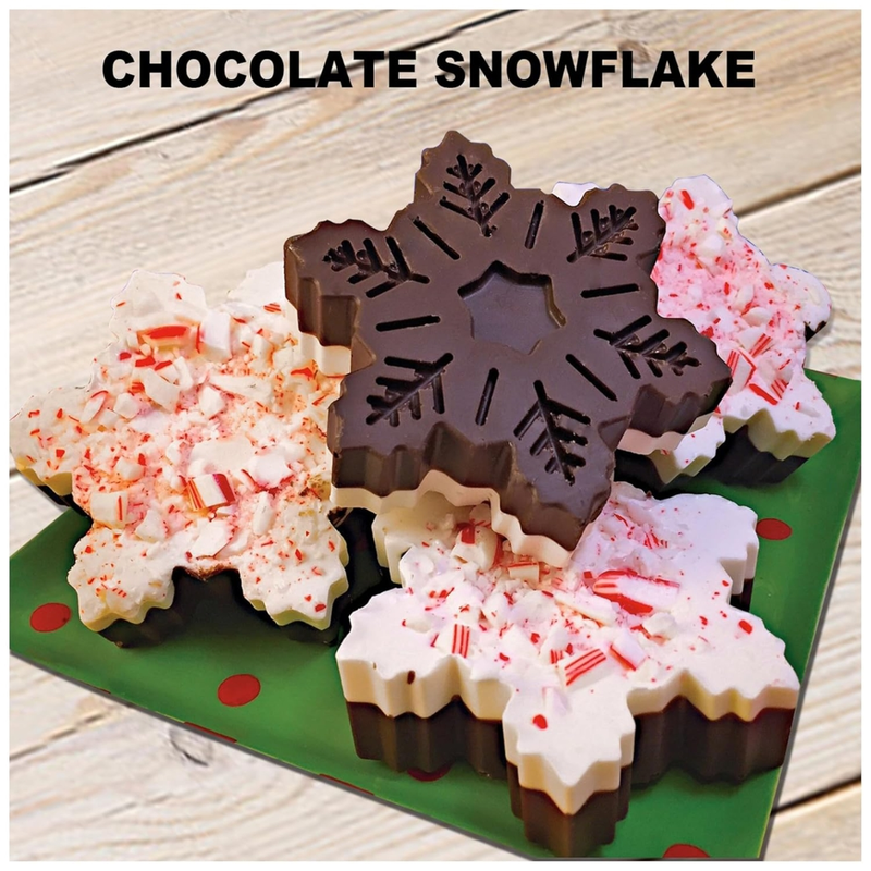 Silicon Mold Candle Christmas Snowflake